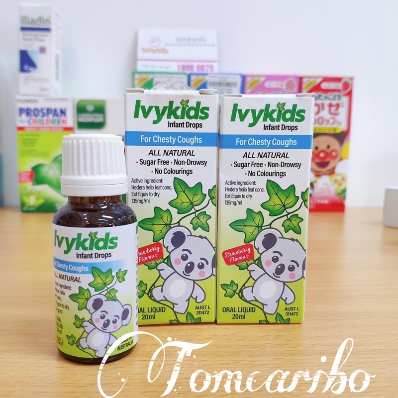 Tinh chất giảm ho Ivykids Úc