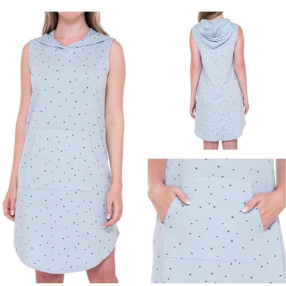 Đầm thun hoodie Bodeau chính hãng (săn sale costco Mỹ)