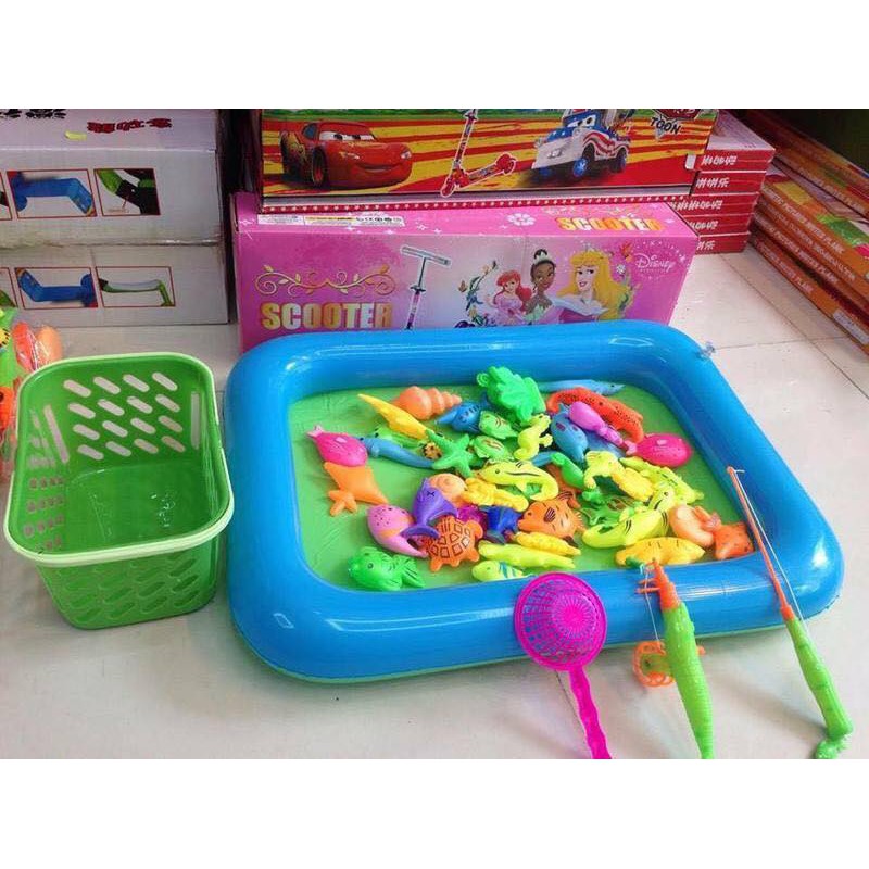 ⛔FREESHIIP⛔ Bộ đồ chơi câu cá cho bé (TẶNG 1 CẦN)