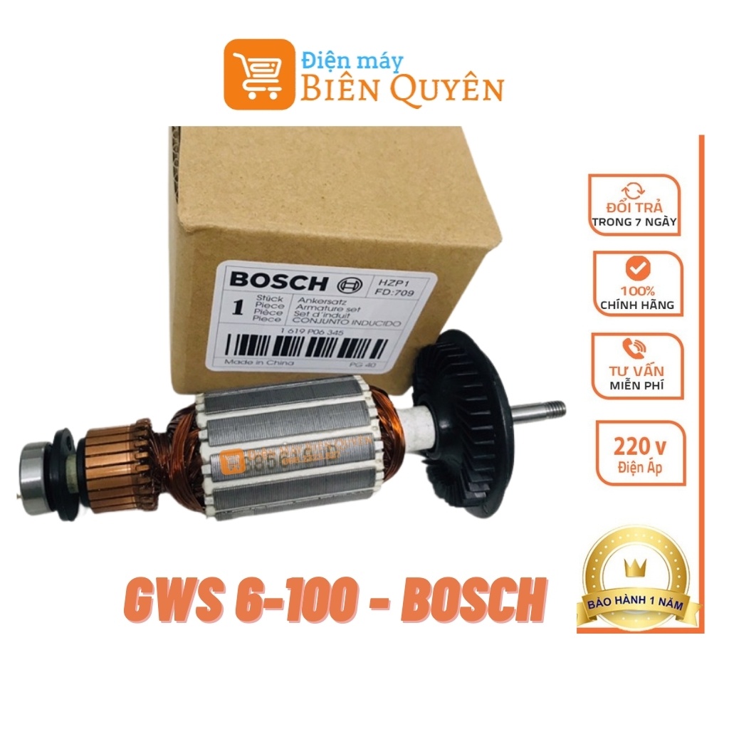 Roto ruột máy mài bosch 6-100 hàng sịn hãng