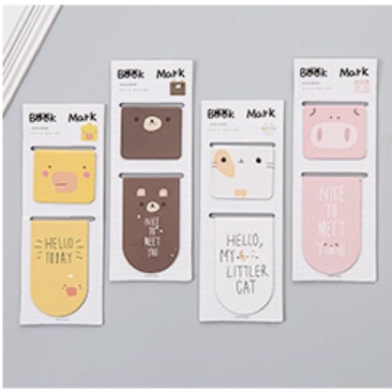 Bookmark đánh dấu sách có nam châm hít siêu dễ thương