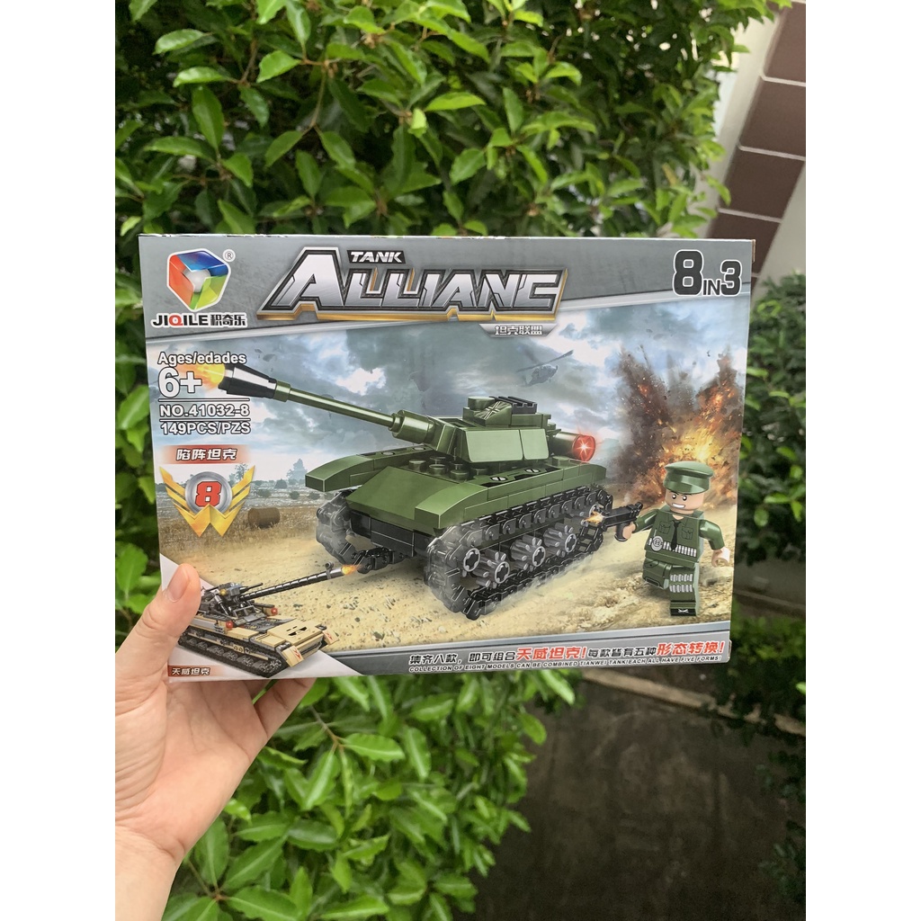 - Bộ Đồ Chơi Lắp Ráp Mô Hình Lego Xe Tăng,Lego Máy Bay, Lego Tàu Bay Chiến Đấu - Đồ Chơi Trí Tuệ Cho Bé