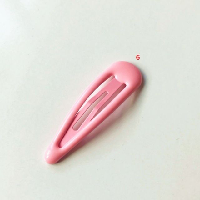 SET 2 KẸP BẤM TÓC SƠN BÓNG ĐỦ MÀU