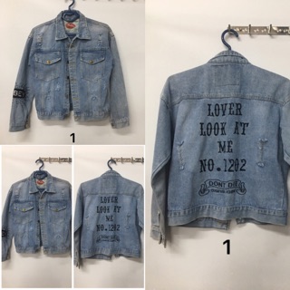 Áo khoác jeans cá tính