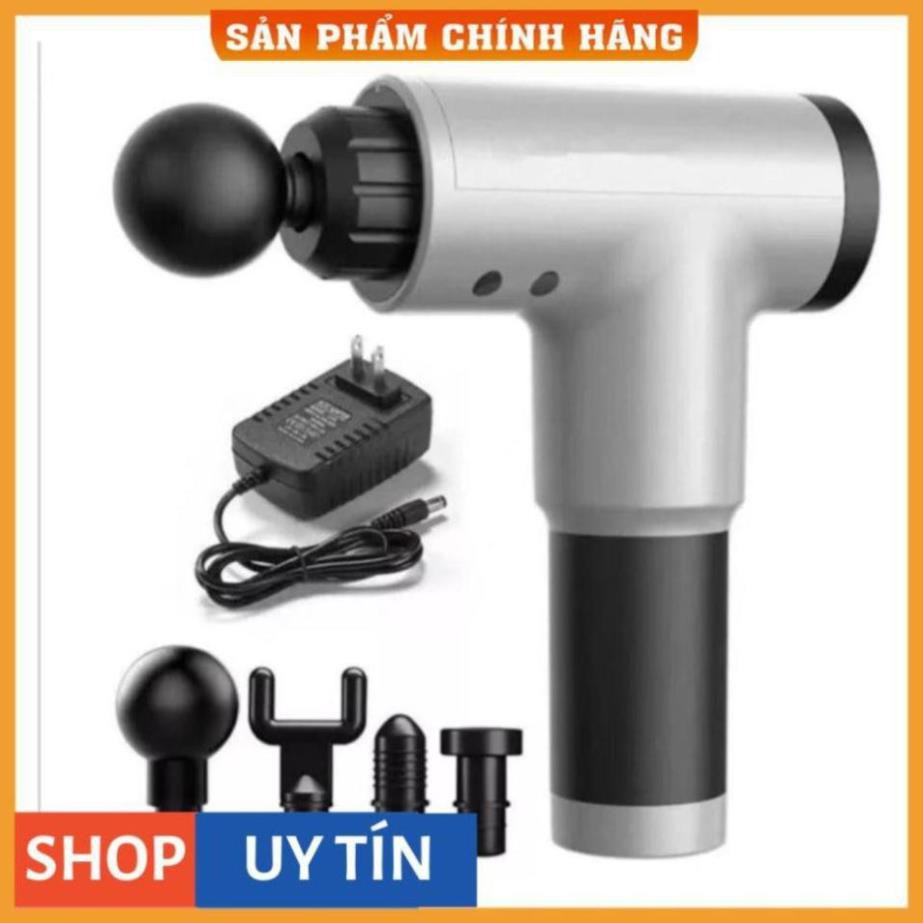 Súng massage cầm tay trị đau mỏi cơ Fascial Gun