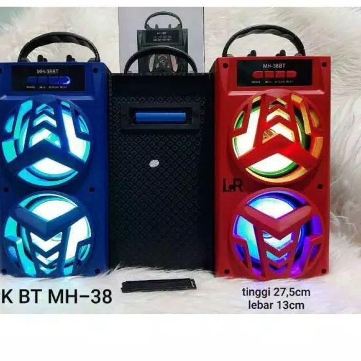 Loa Bluetooth Không Dây Âm Thanh Karaoke MH-38BT MH-36BT Thẻ Nhớ USB Radio Fm