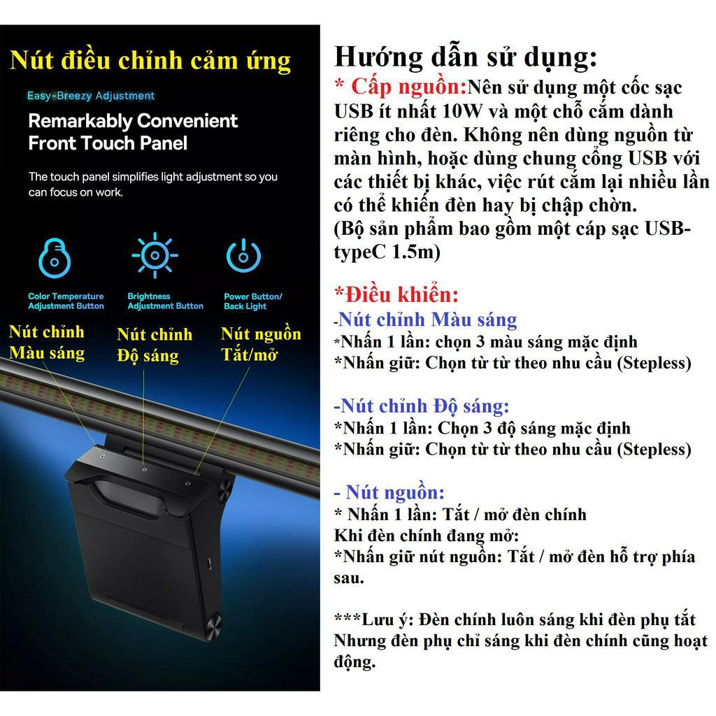 Đèn gắn màn hình Baseu USB Asymmetric Light Source i-wok2 Series BS-LT004 ( Youth )
