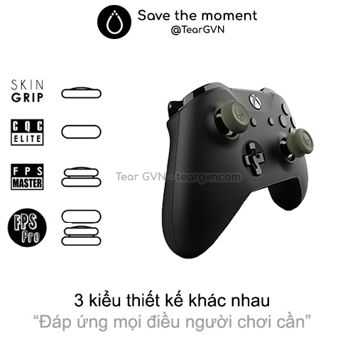 Bộ nút bọc Analog (Skull &amp; Co) cho tay cầm Xbox One / Xbox One S - X / Xbox Series S - X / Elite Controllers