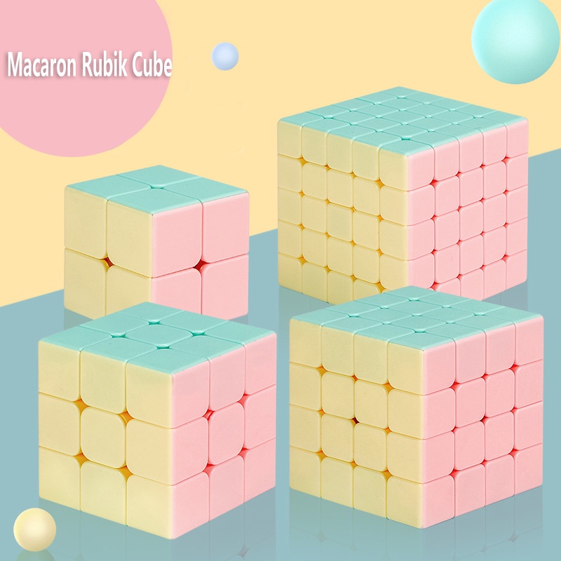 Đồ Chơi Khối Rubik 2x2 3x3 4x4 5x5 Nhiều Màu Sắc