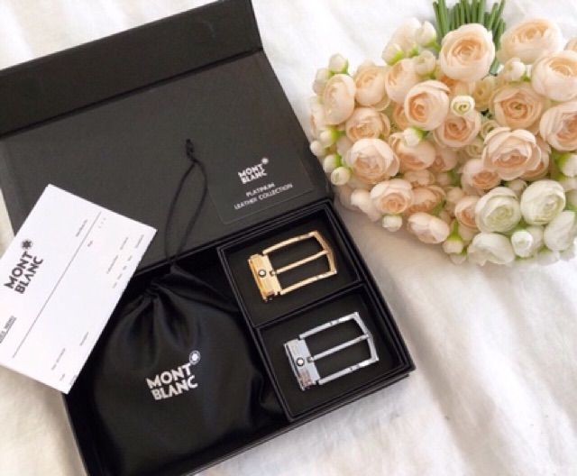 Dây lưng montblanc 2 mặt fullbox