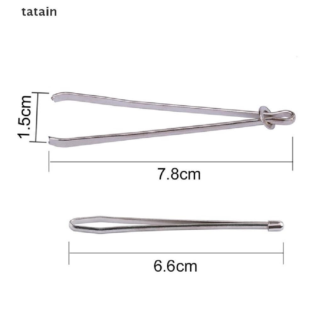 [TAT] 2Pcs Wearing Elastic Rope Tool Elastic Ribbon Belt Cited Clip Sewing Supplies CVX