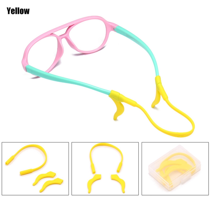 Bộ 3 dây đeo giữ kính SOOLALA bằng silicon chống trượt cho trẻ