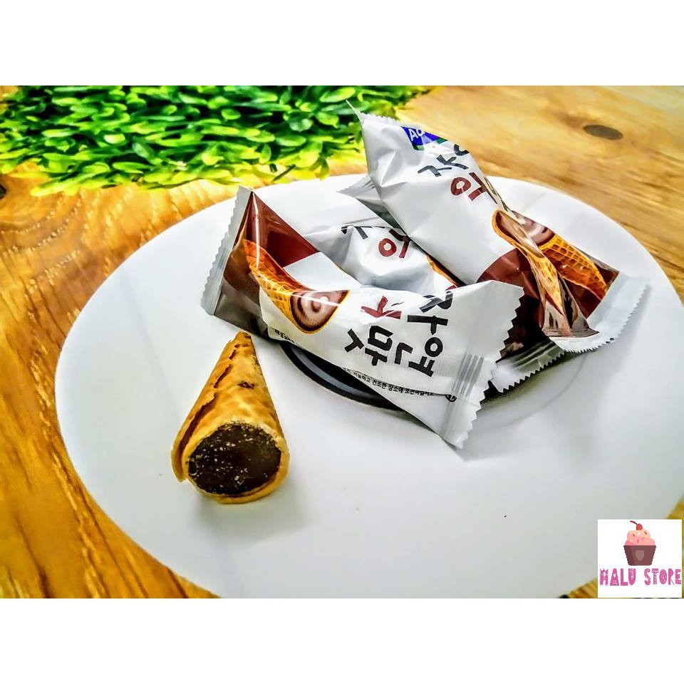 [Nhung123] Bánh kem ốc quế Hàn Quốc Adorable Hàn Quốc gói 300g