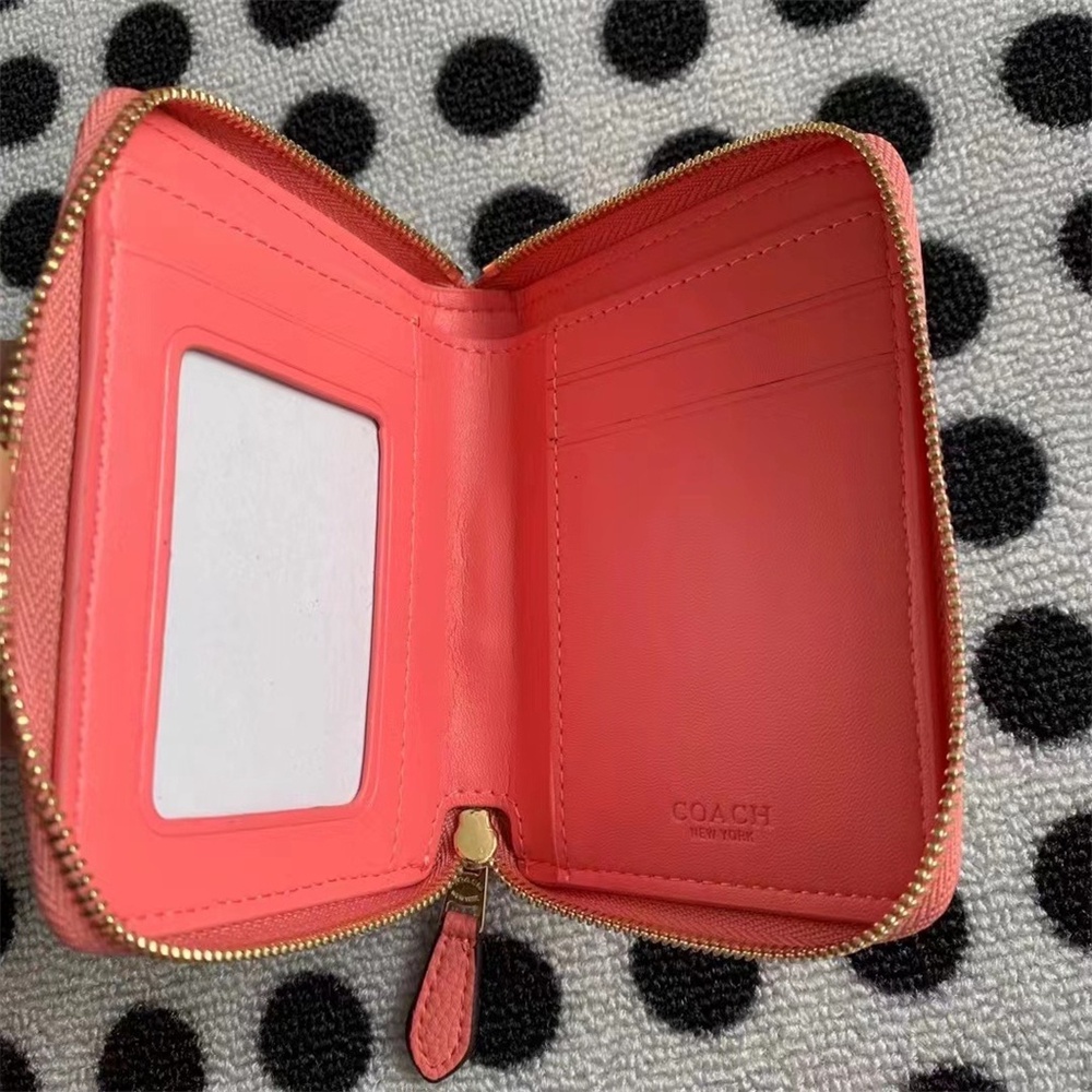Coach C8323 Lonnie Nhỏ Zip Xung Quanh Ví Nữ Gấp Ví Ngắn 8323