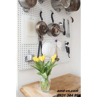 [Chuẩn Decor] Tấm tôn thép đục lỗ 1x1m