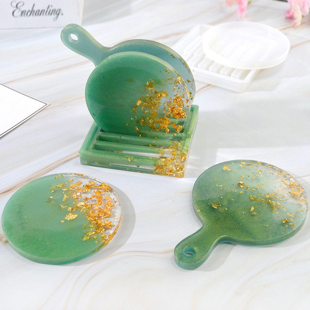 FAY Khuôn Silicone Làm Đế Lót Ly Bằng Nhựa Epoxy Cách Nhiệt DIY