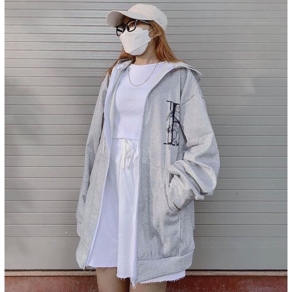 Áo khoác nỉ  ONE UNISEX hình B nam nữ basic hooddie form rộng bo gấu tay phồng hàn quốc ullzang | BigBuy360 - bigbuy360.vn