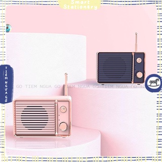 Loa Radio - Loa Bluetooth Cổ Điển Retro Vintage Điện Tử Mini - Tiệm Ngựa Gỗ
