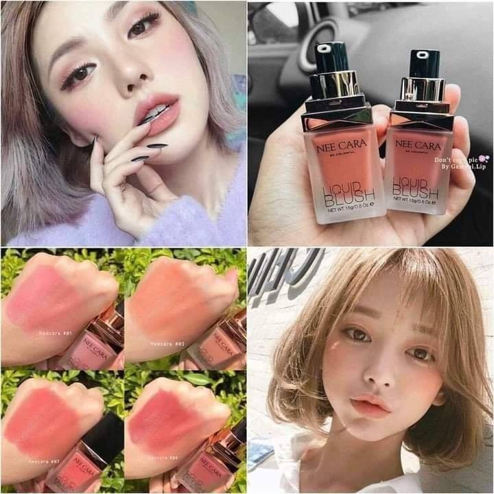 Má Hồng Dạng Kem Nee Cara Color High Quality Liquid Blush