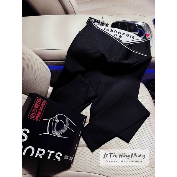 QUẦN LEGGING NỮ CẠP CHUN ÉP GEN BỤNG DÀNH CHO BỤNG BÉO_BIGZ