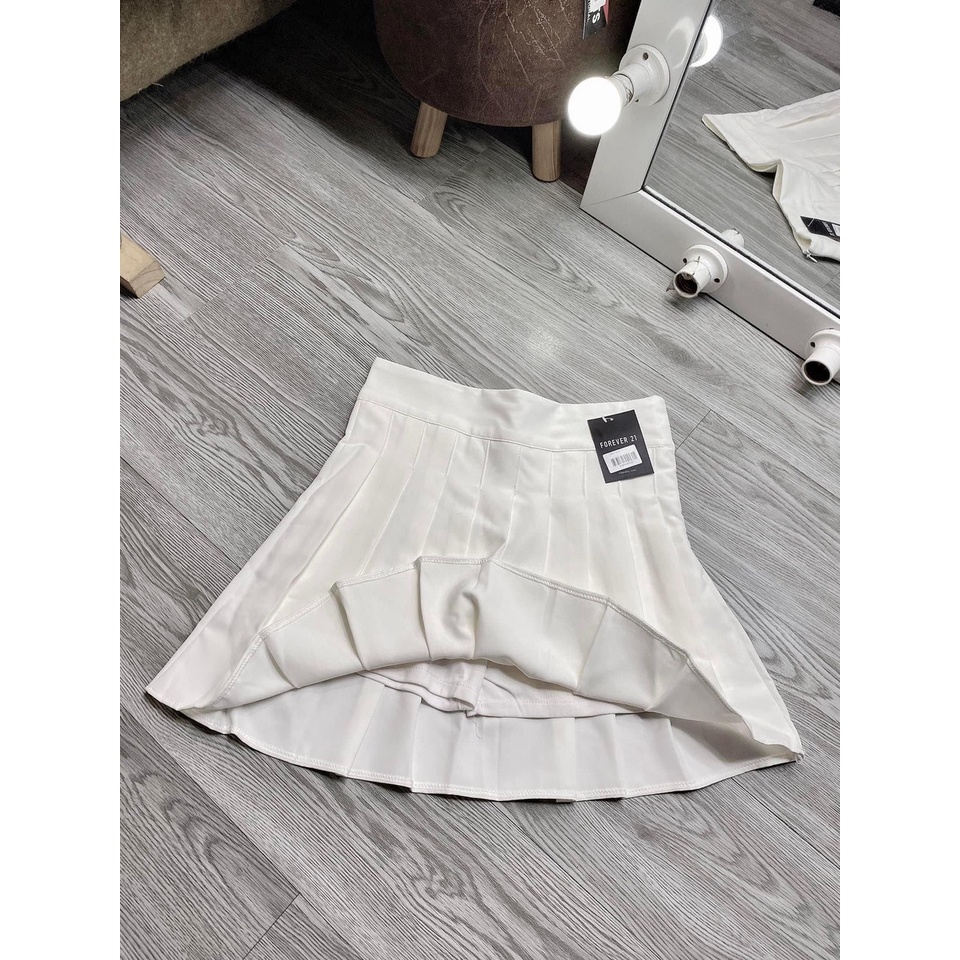 Chân Váy Xếp Ly,Chân Váy Tennis Xếp Ly May Kèm Quần Bên trong,LY STORE