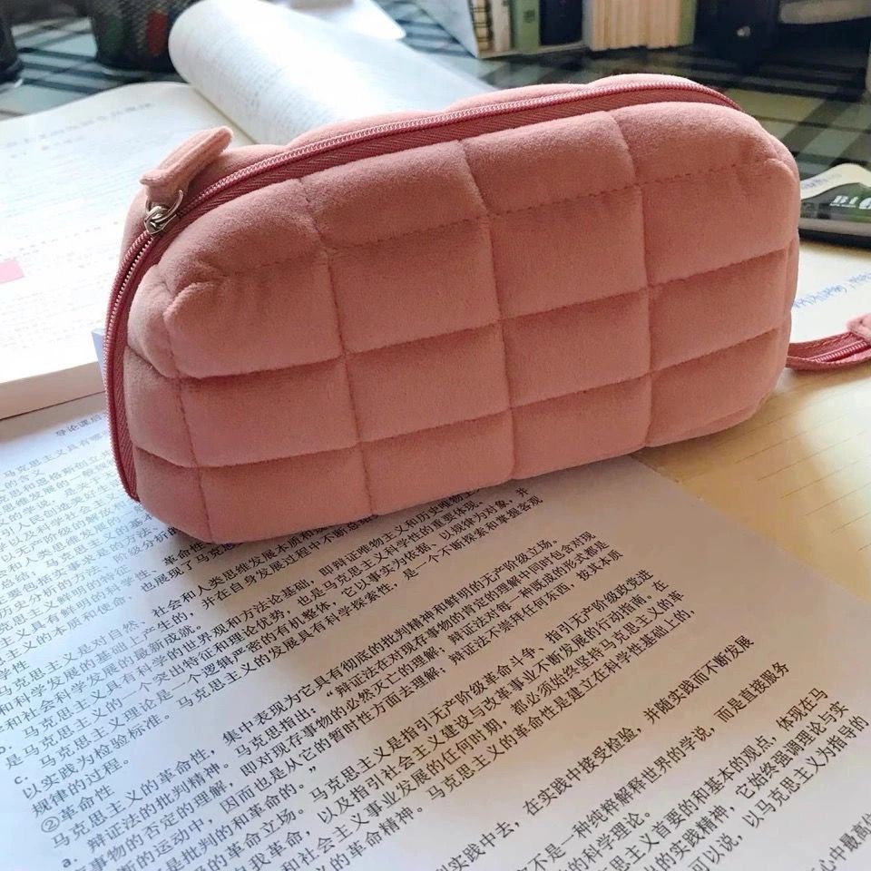 Same style online celebrity pillow pencil case large capacity pillow pencil case nap pencil case student pencil case pen