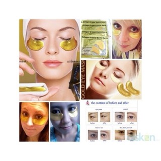 (THANH LÝ) Mặt nạ mắt Collagen vàng hàng mới