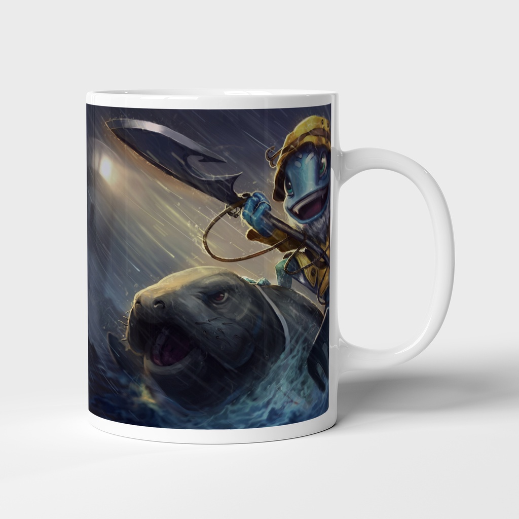 Cốc uống nước League of Legends, ly in hình FIZZ - Mẫu 1