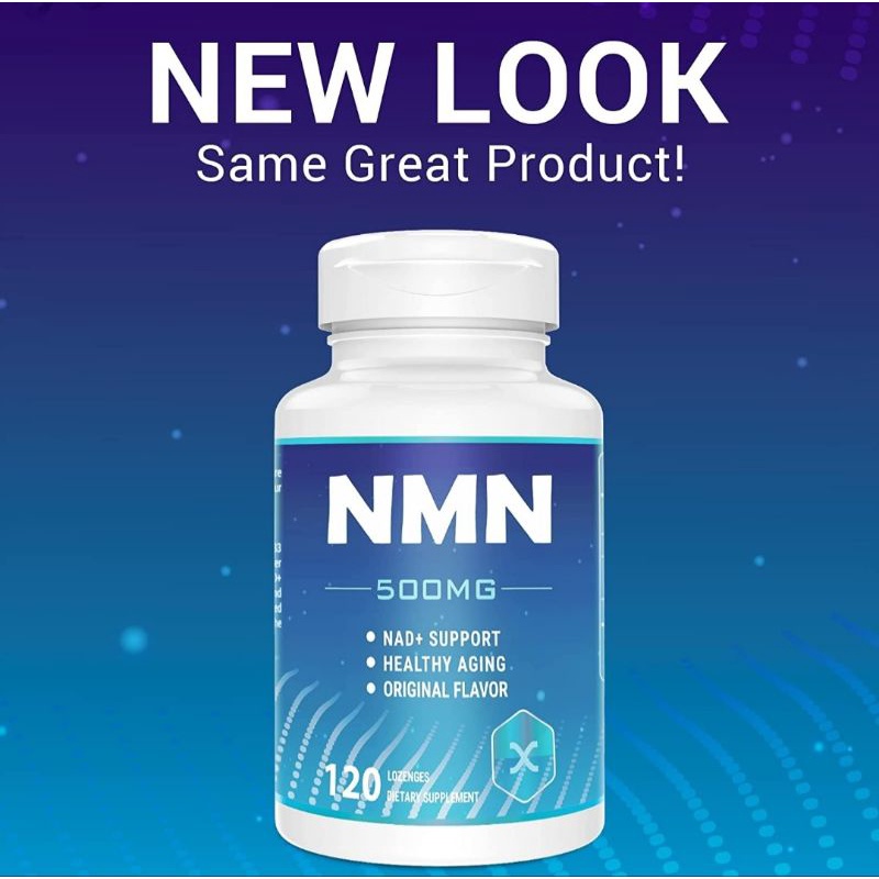 Viên Uống NMN NAD+ Trẻ Hóa Da Tế Bào Toàn Năng Nicotinamide mononucleotide NAD+ 500mg