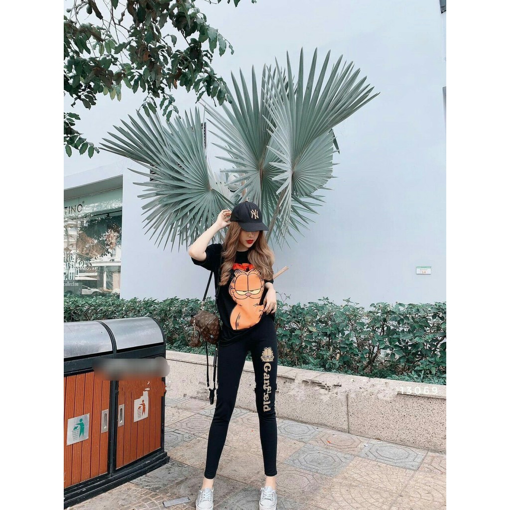 [Ảnh thật tự chụp] Đồ bộ mặc nhà thun cotton co giản thoải mái | BigBuy360 - bigbuy360.vn