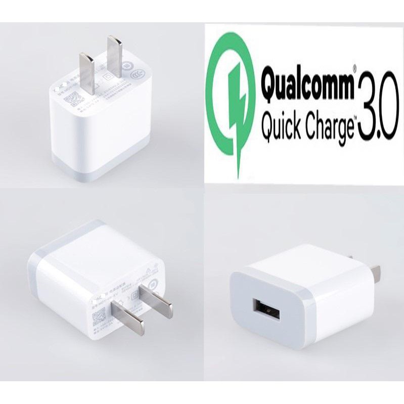 Củ sạc,Bộ Sạc nhanh Xiaomi Quick Charge 3.0 Chính hãng