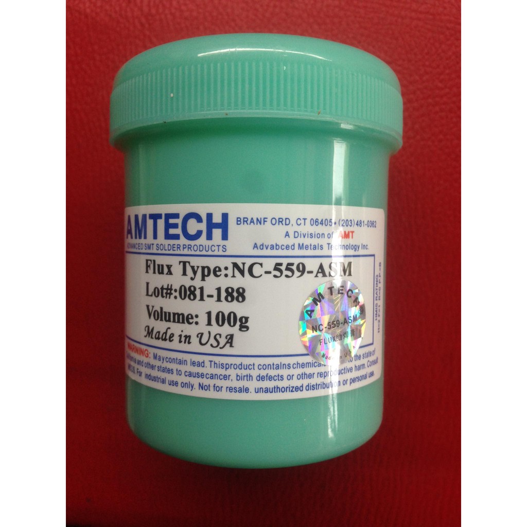 Mỡ Amtech NC-559-ASM 100g phụ gia khò hàn