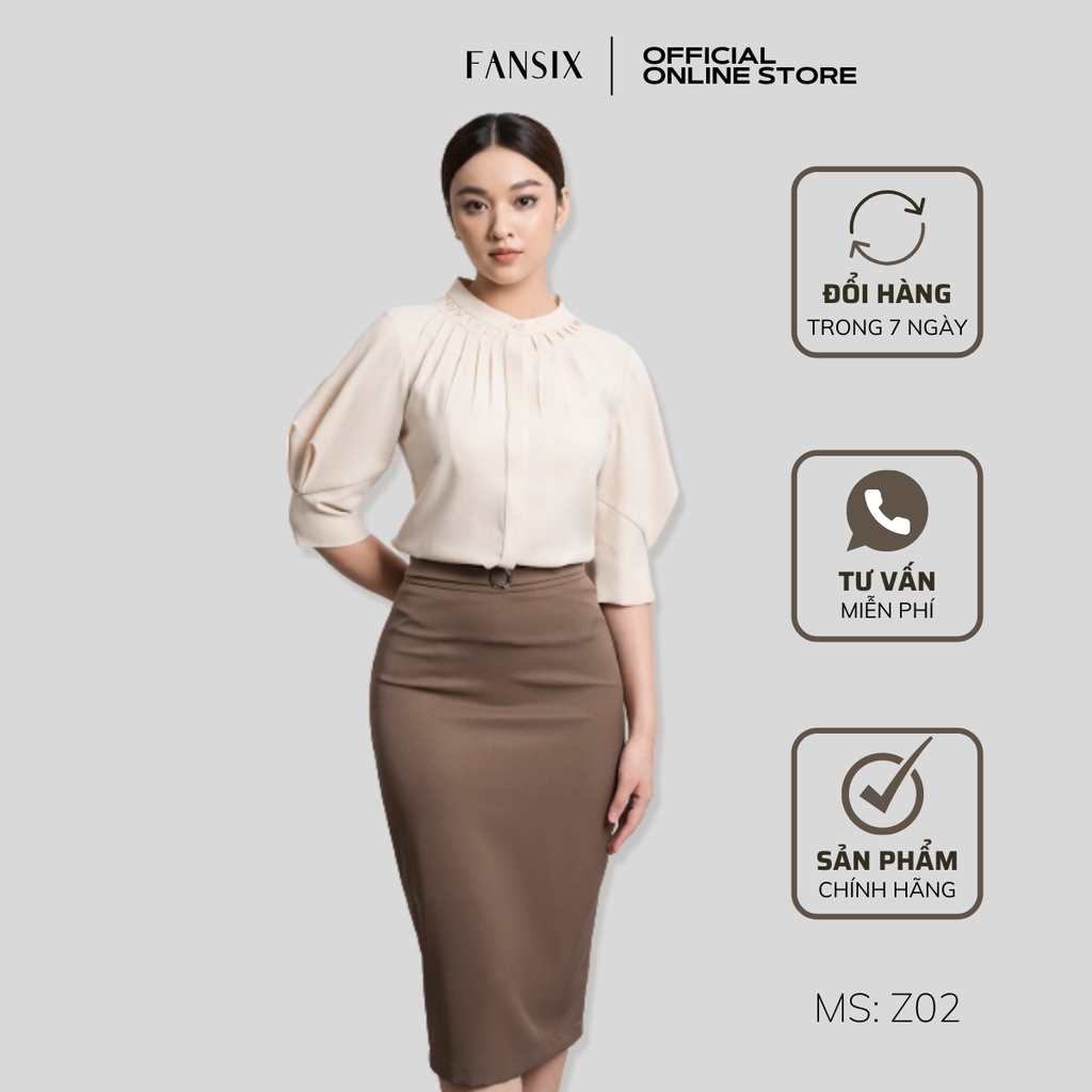 Chân Váy Công Sở Nữ Dáng Bút Chì FANSIX - Z02 | BigBuy360 - bigbuy360.vn