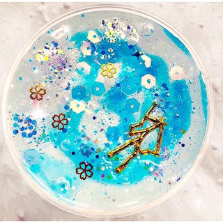 Charm chòm sao 12 cung hoàng đạo trang trí slime, làm phụ kiện