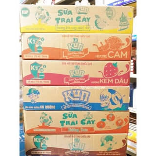 1 THÙNG SỮA KUN 110ML,180ML