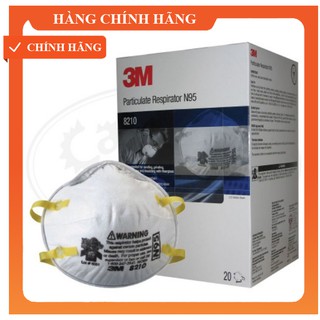 Chính hãng|| combo 10 cái khẩu trang lọc bụi 3m 8210 n95