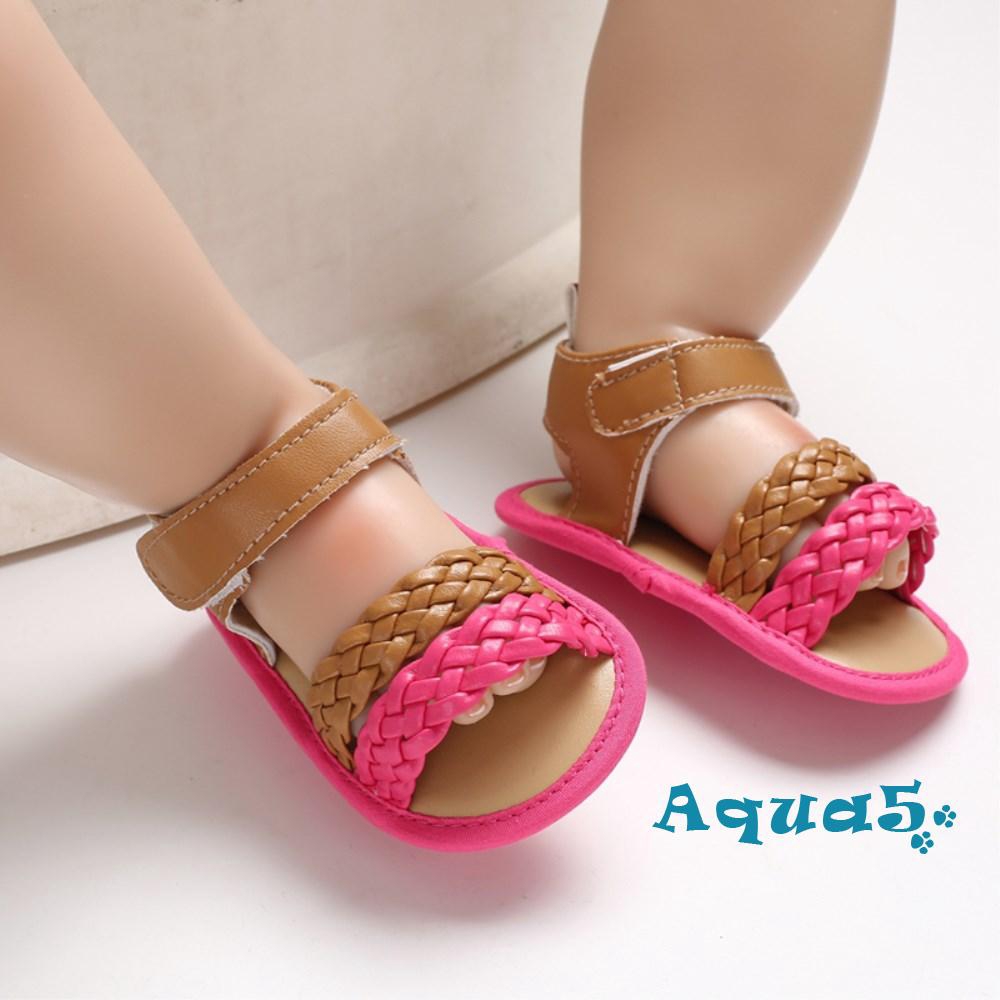 Sandal quai hậu đế mềm chống trượt cho bé gái