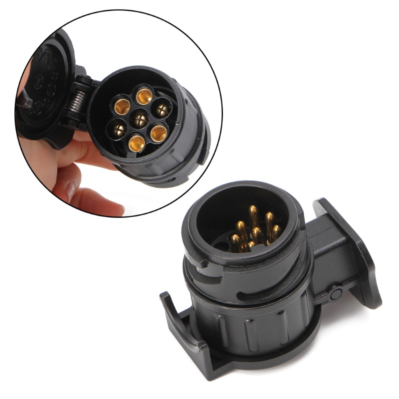 Ổ Cắm Kéo Đầu Tròn 13 Chấu Sang 7 Pin Chống Mòn