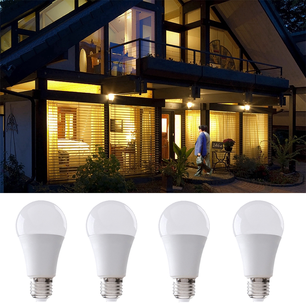 Sensor Radar Light Bulb,Ampoule Ambient PIR Motion Lamp,Auto OFF/ON Lamp