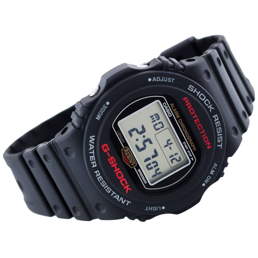 Đồng hồ nam dây nhựa Casio G-Shock chính hãng Anh Khuê DW-5750E-1DR