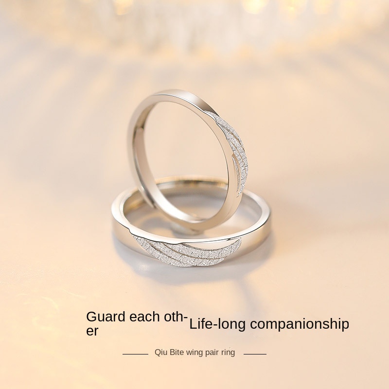 Nhẫn Đôi Cánh Thiên Thần Tình Yêu Thích Hợp Làm Quà Valentine