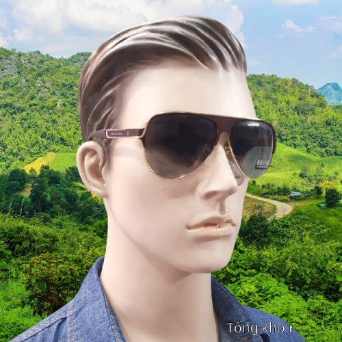 dây lưng nam da thật Tặng kính mắt