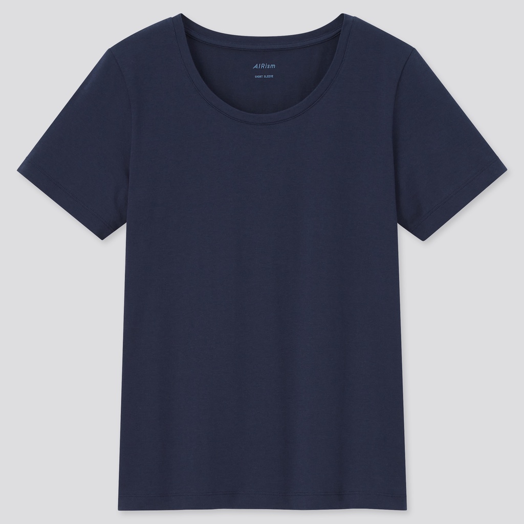 Áo phông UNIQLO Nữ AIRism làm lạnh siêu mát ❤️ (UNIQLO Nhật Chính Hãng)