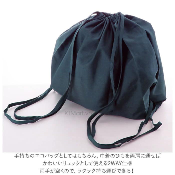 Túi đựng đồ ECO Motteru Kururito Daily Backpack Bag