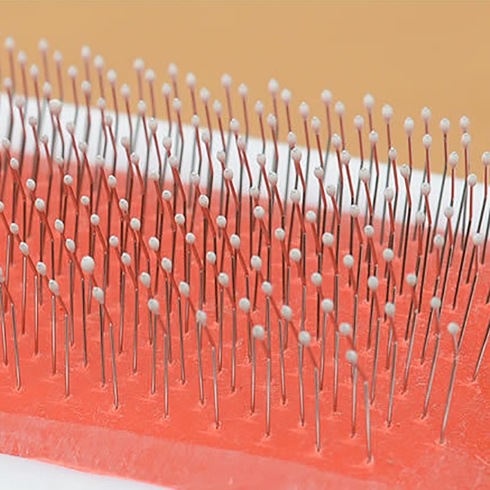 Lược chải lông massage cho thú cưng tay cầm dài tiện lợi