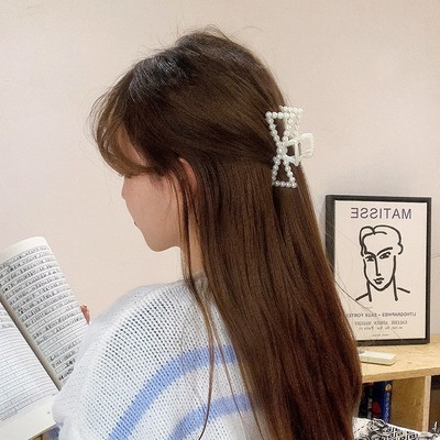 Kẹp Tóc Đính Ngọc Trai Nhân Tạo Phong Cách Hàn Quốc 2021 Cho Nữ
