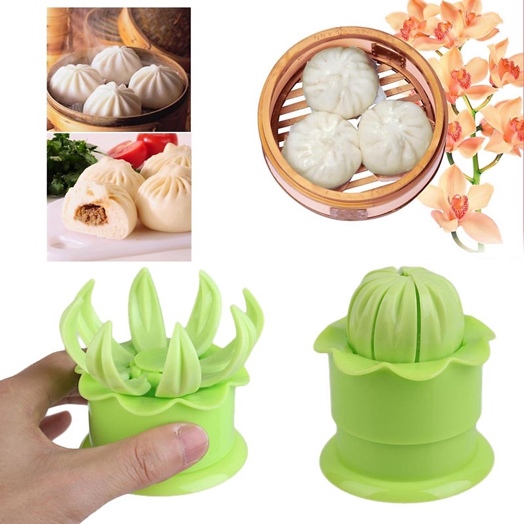 Khuôn Làm Bánh Bao Kiểu Trung Hoa Nhiều Màu Sắc Tiện Dụng Cho Nhà Bếp
