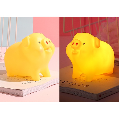 đèn ngủ heo DL27 Đèn Led Siêu Dễ Thương