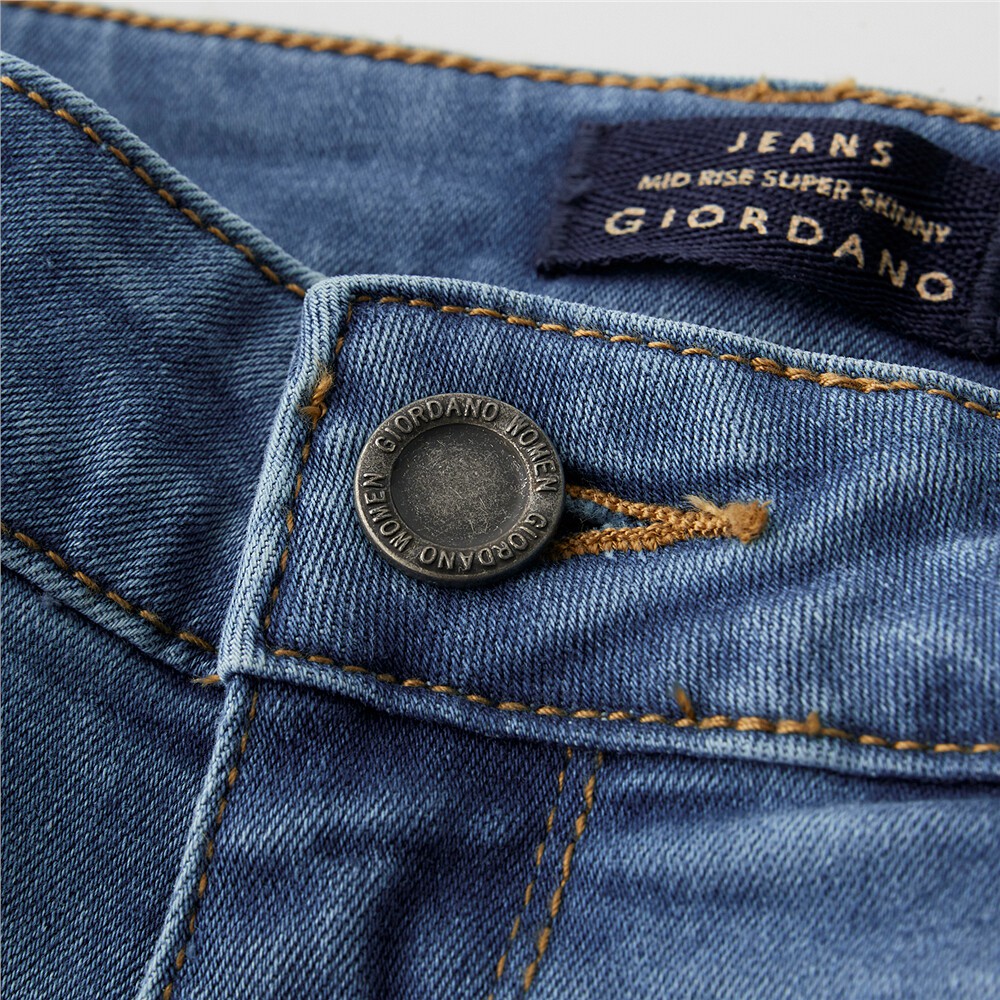 Quần Jeans Dài Nữ Giordano Super Stretch Jeans 05410016