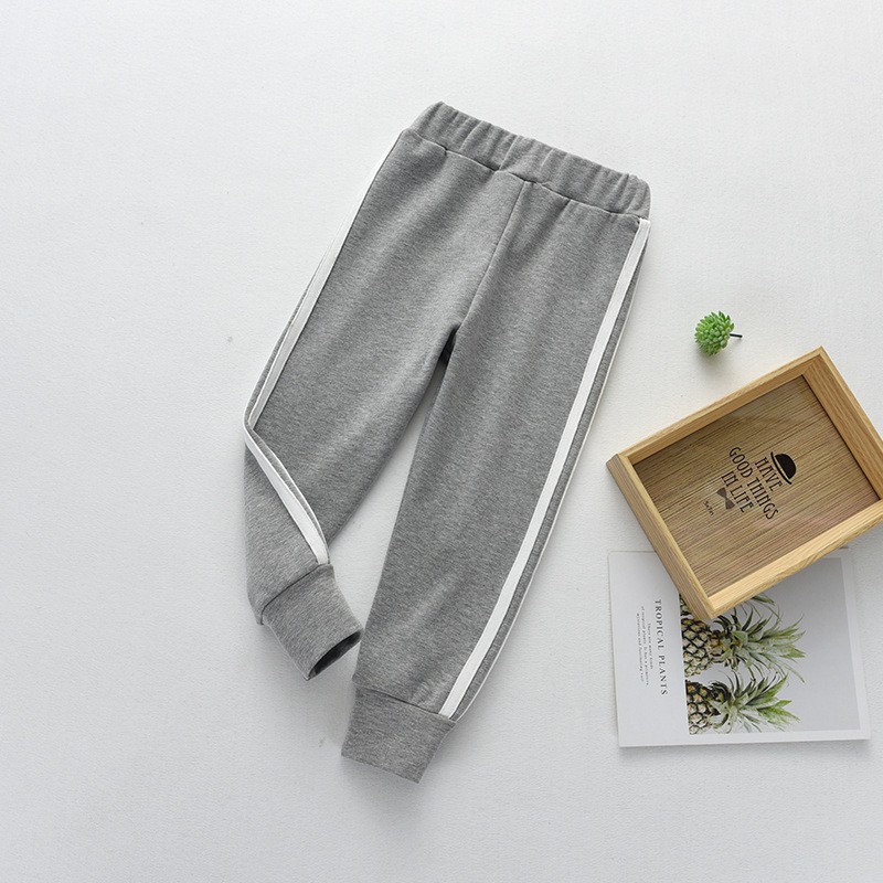 Quần cotton mềm dáng dài thời trang hàng ngày cho bé